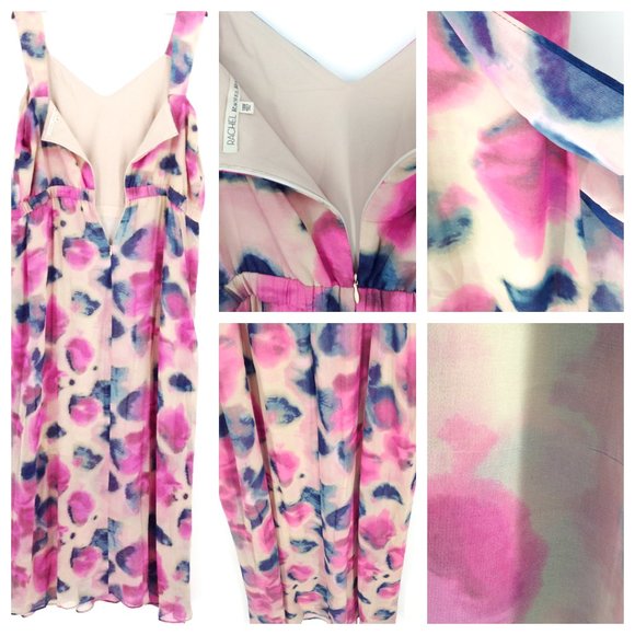 NWT RACHEL ROY April Rainbow Maxi Dress - Picture 7 of 8